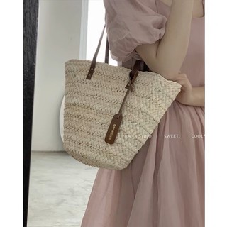 Túi cói phong cách Hàn Quốc