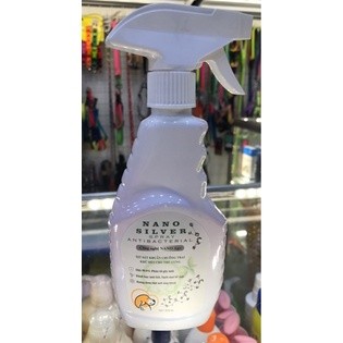 XỊT KHỬ MÙI SÁT KHUẨN CHUỒNG- NANO SILVER 300ML