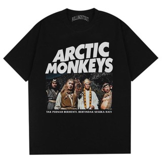 Tshirt RollingStout - Arcticmonkey x Sakti | T -Shirt Parody Band | Quần áo nhạc rock kim loại