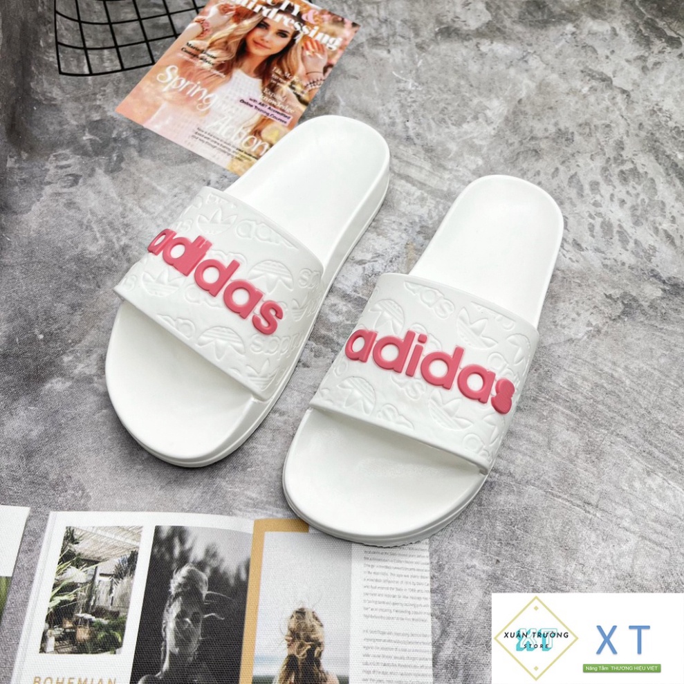 Dép nam nữ quai ngang , dép D A S Chữ nổi phong cách XT - STORE