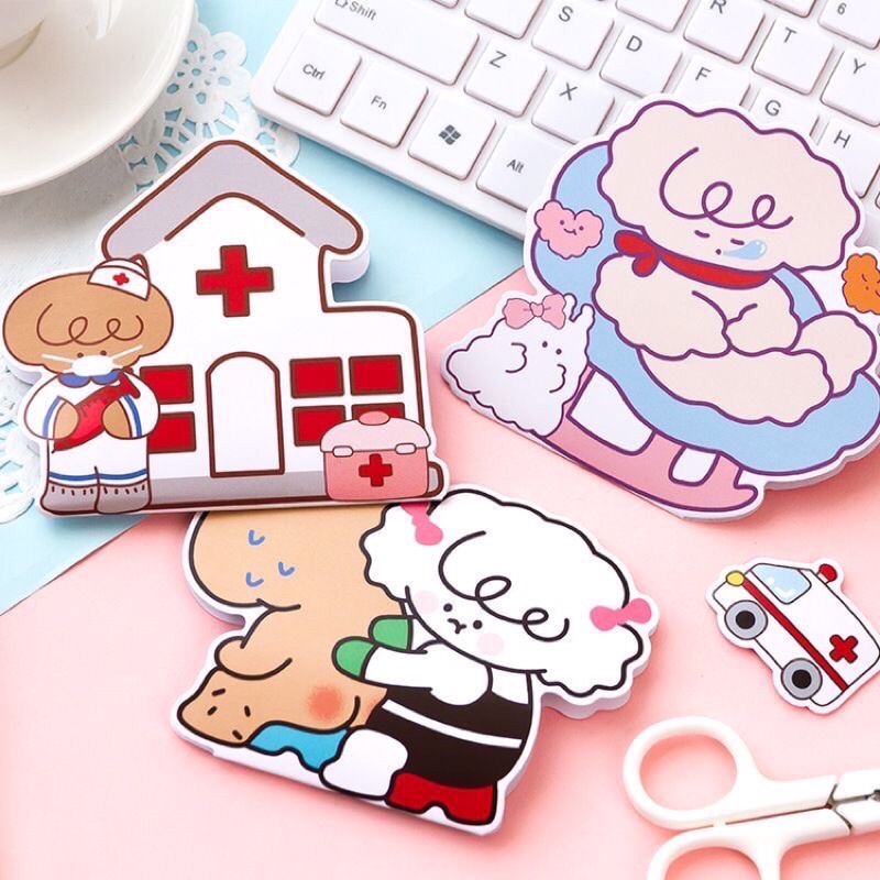 Set hình dán sticker trang trí hoạt hình dễ thương nhiều mẫu