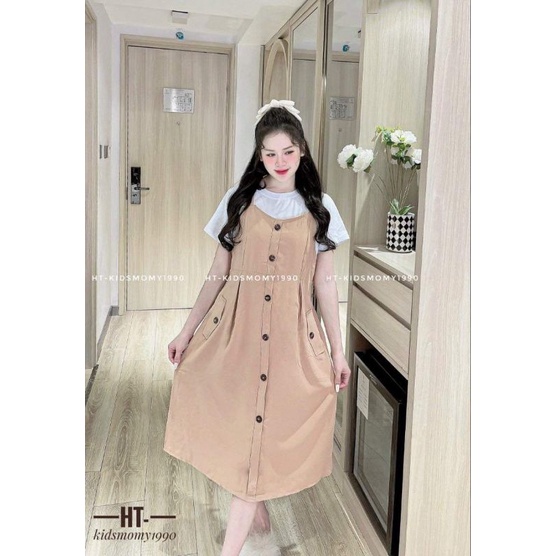 Set yếm xinh, yếm bầu đi làm đi chơi