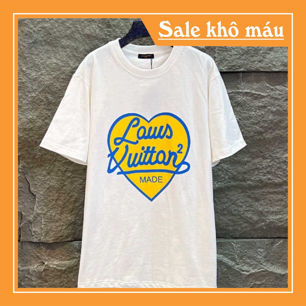 Áo thun nam nữ LV trái tim cổ tròn chất liệu cotton mền mại, Áo thun nam nữ chất cotton co dãn 4 chiều Rẻ nhất Shopee Ch | BigBuy360 - bigbuy360.vn