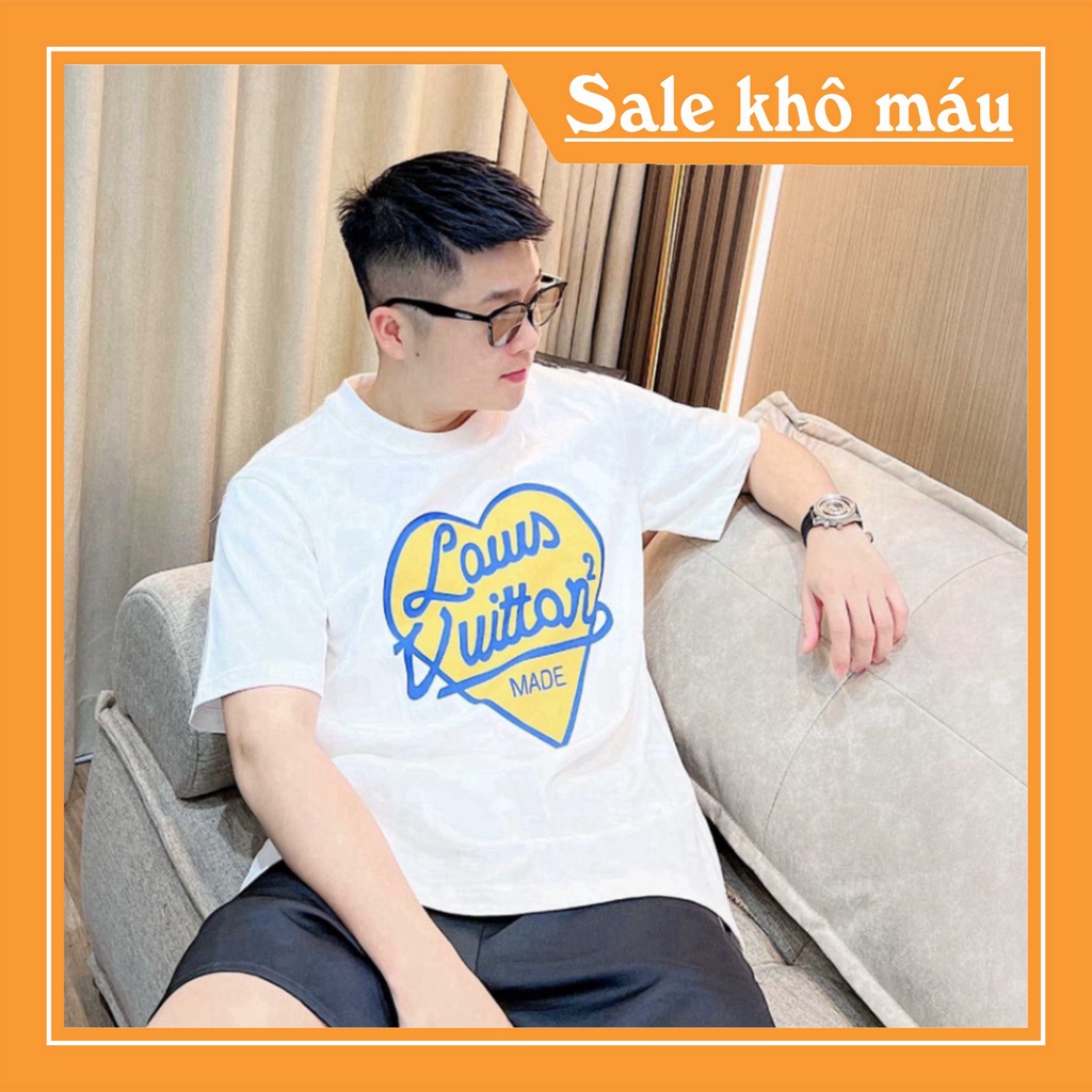 Áo thun nam nữ LV trái tim cổ tròn chất liệu cotton mền mại, Áo thun nam nữ chất cotton co dãn 4 chiều Rẻ nhất Shopee Ch | BigBuy360 - bigbuy360.vn