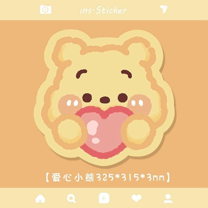 Tấm Lót Chuột Hình Gấu Pooh Dễ Thương Cho Nữ