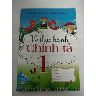 Vở thực hành chính tả lớp 1