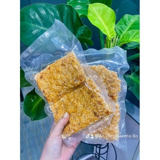 Cơm cháy chà bông siêu chà bông 250gr miếng vuông cay