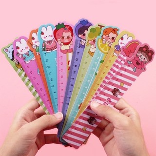 Thước kẻ dẻo, thước kẻ học sinh chiều dài 15cm cute dễ thương đồ dùng học tập II Tiệm DIY Channel