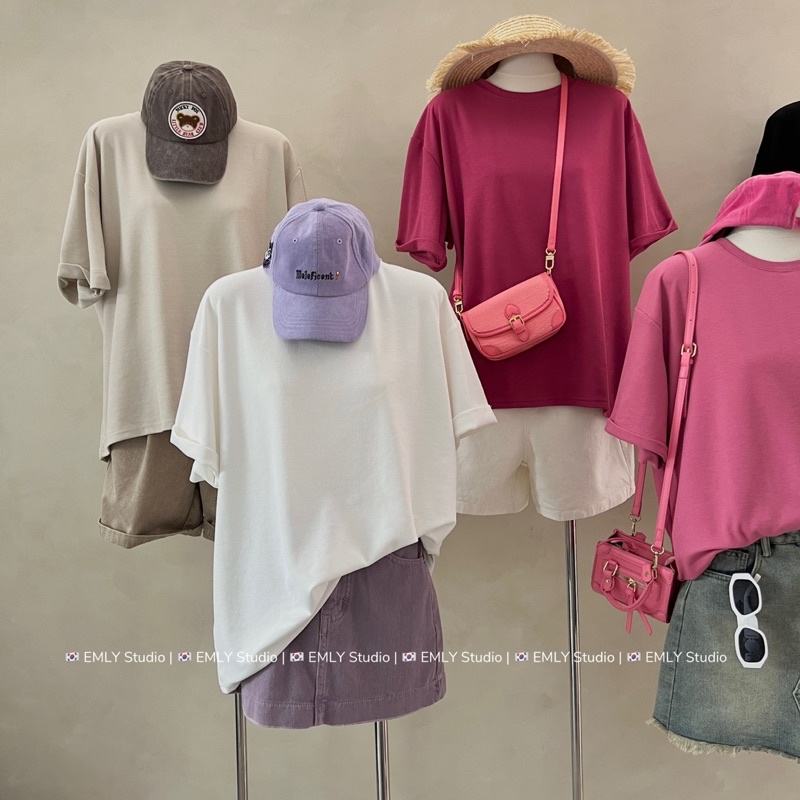 Áo phông trơn cotton KHÔ TTA667