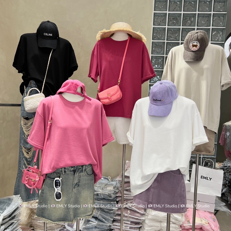 Áo phông trơn cotton KHÔ TTA667