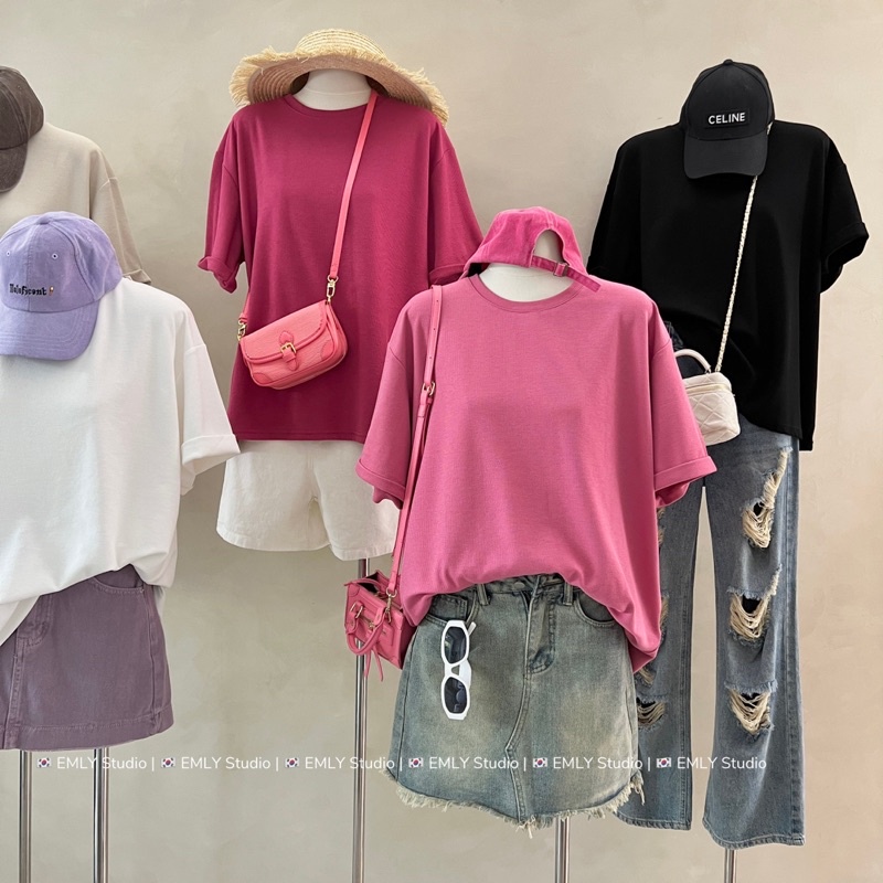 Áo phông trơn cotton KHÔ TTA667