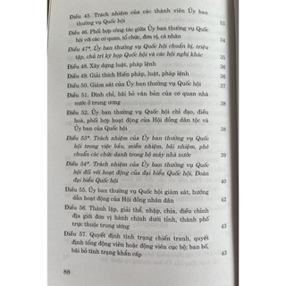 Sách Luật Tổ Chức Quốc Hội (Hiện Hành) (Sửa đổi, bổ sung năm 2020)