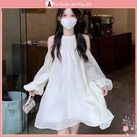 O S Mi N L A M Qu C Quy N Đầm Ngắn Tay Dài Trễ Vai Cao Cấp Phong Cách Pháp Thời Trang Mùa Xuân Mới Cho Nam