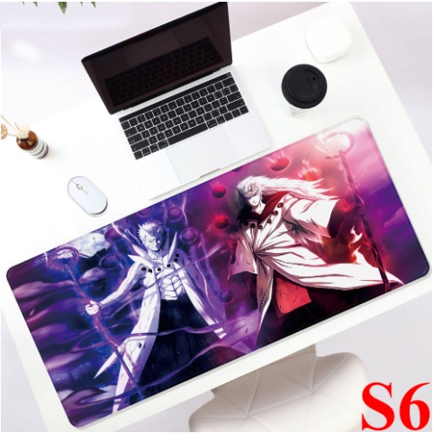 Miếng lót chuột Anime Naruto cỡ lớn 80x30, dày 03cm