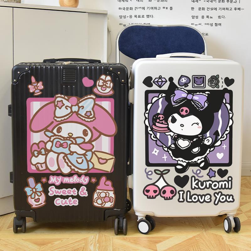 Nhãn Dán Hành Lý Hình Chú Chó Cinnamon Toy Story Chống Nước Lớn