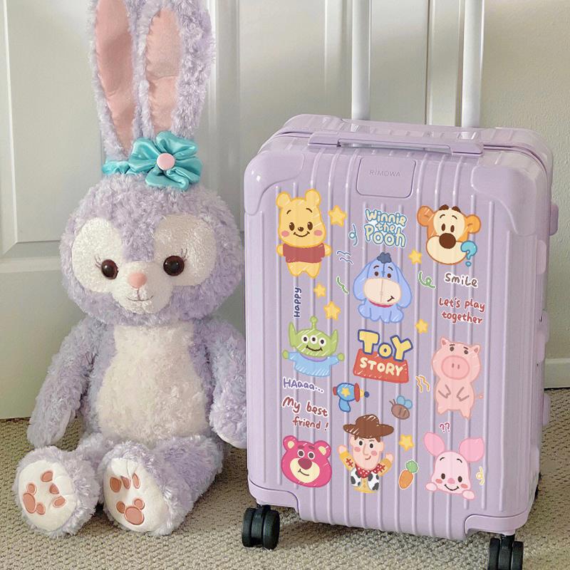 Nhãn Dán Hành Lý Hình Chú Chó Cinnamon Toy Story Chống Nước Lớn