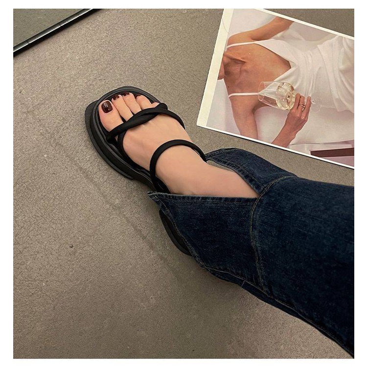 Dép sandal nữ đế cao hàn quốc giải trí