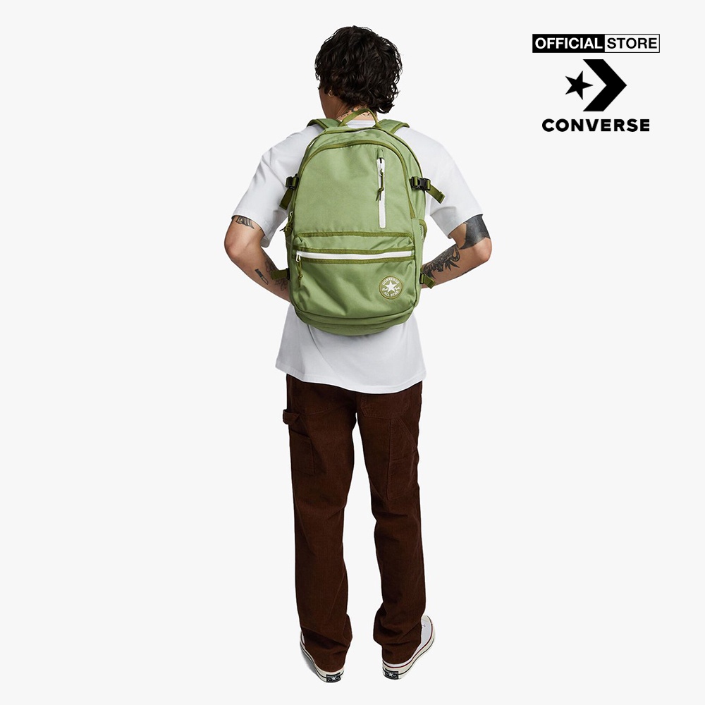 CONVERSE - Balo unisex phom chữ nhật Straight Edge 21138-A08-00G0_GREEN