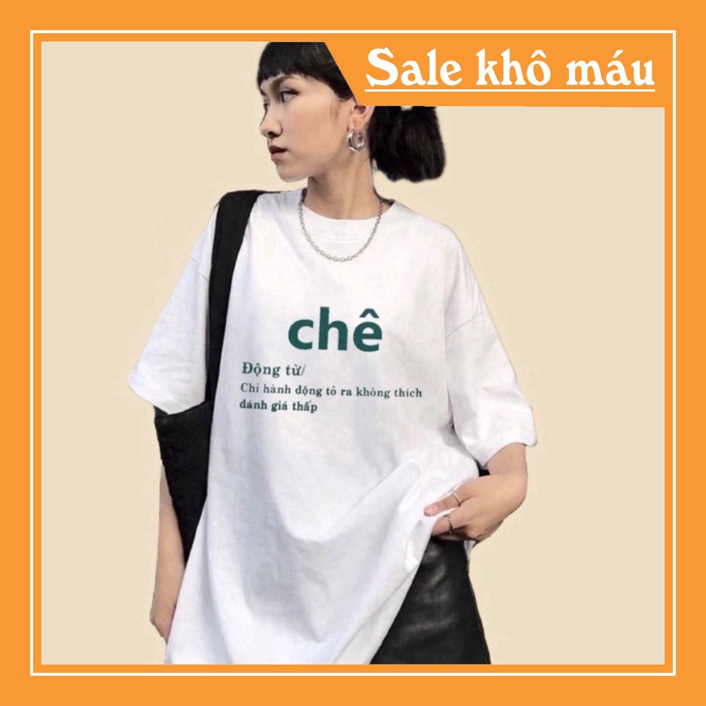 Áo thun unisex CHÊ Hot trend nhiều màu Rẻ nhất Shopee Chất | BigBuy360 - bigbuy360.vn