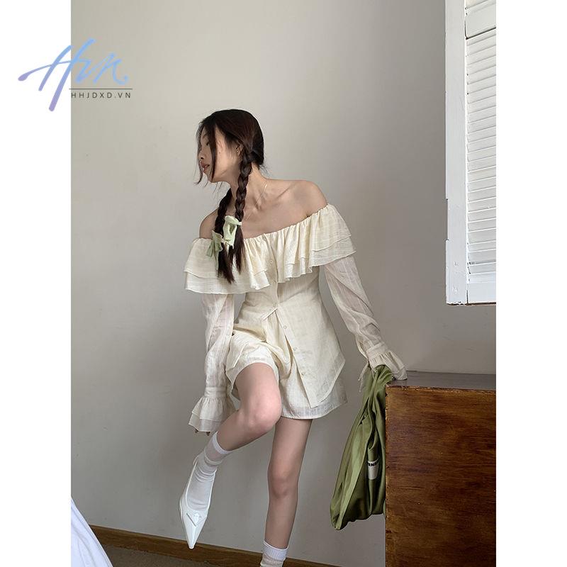 Áo Sơ Mi Cao Cấp Phong Cách Pháp Thời Trang Xuân Thu Cho Nữ