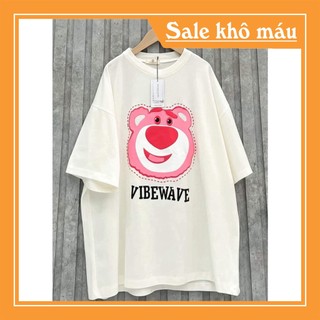 Áo tun unisex nam nữ đầu gấu cổ tròn chất mát, hàng hót hè> Chất