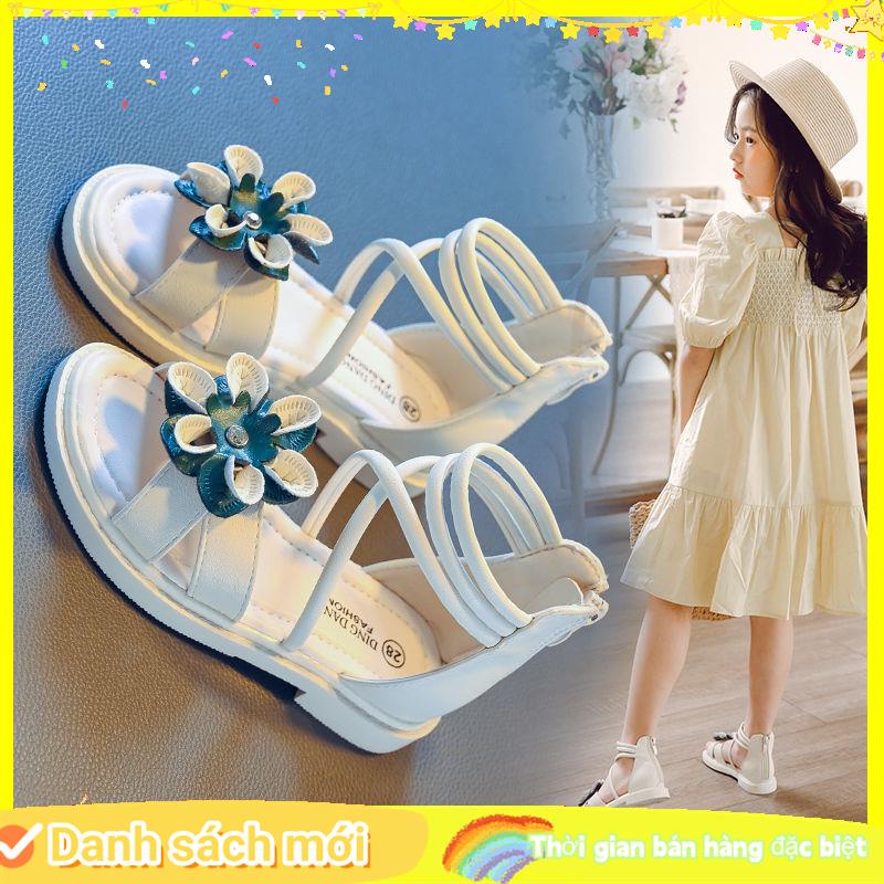 Giày Sandal Đế Mềm Chống Trượt Thời Trang Dành Cho Bé Gái Tiểu Học