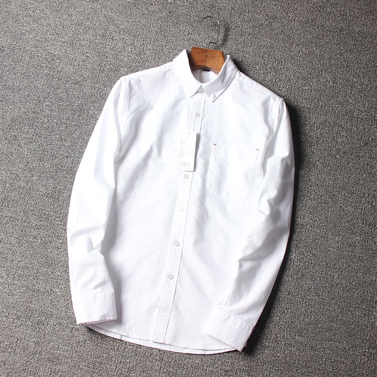 Con Quay Đồ Chơi Bằng Vải Oxford Chất Lượng CaoShawn Yue Áo Sơ Mi Nam Dài Tay Ôm Dáng Vừa Vặn Hợp Xu Hướng