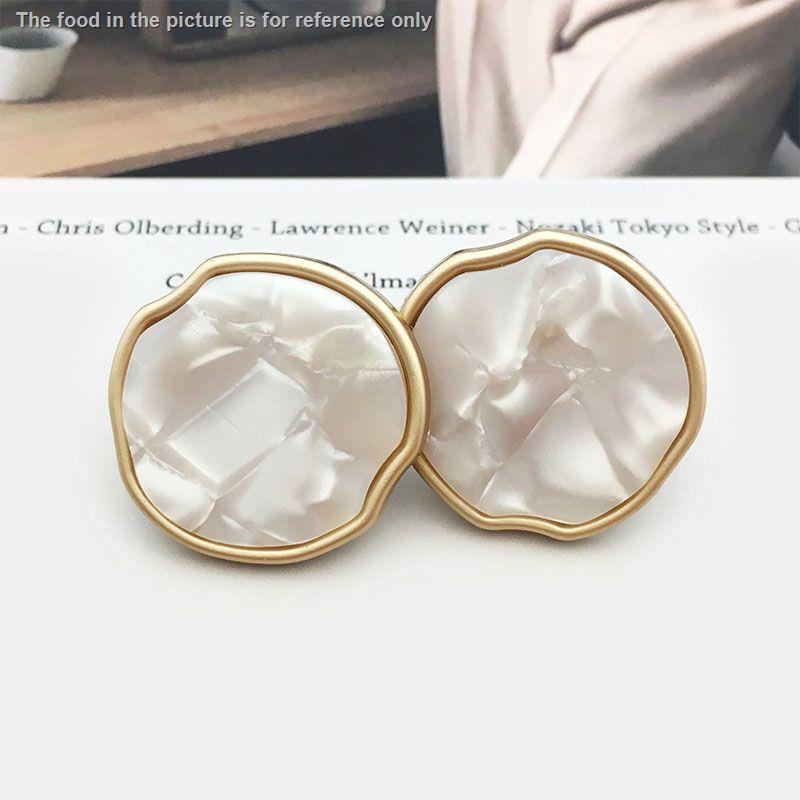 Nút Áo Khoác cardigan Len Bất Đối Xứng Kiểu Quả Táo Bằng Kim Loại Cao Cấp Màu Hồng Trang Trí