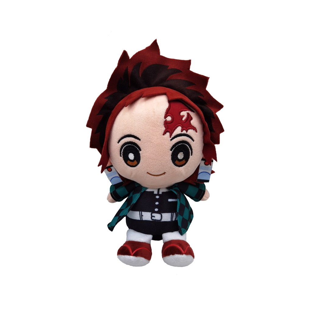 Búp Bê Nhồi Bông Hình Nhân Vật Kimetsu No Yaiba Kamado Tanjirou Tomioka Giyuu Agatsuma Zenitsu Douma Sabito 20cm