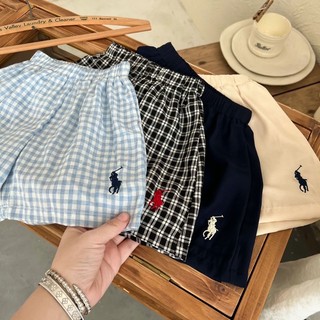 Set sơ mi caro xanh