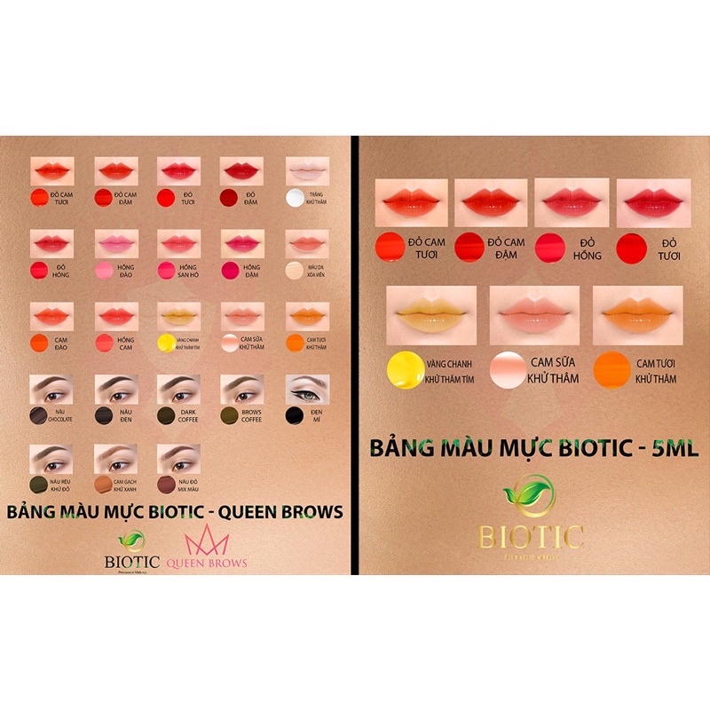 Mực Biotic bong đậm chính hãng USA