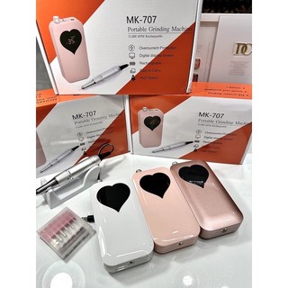  Máy mài nail tích điện MK-707   êm- bền- khoẻ-pin trâu  