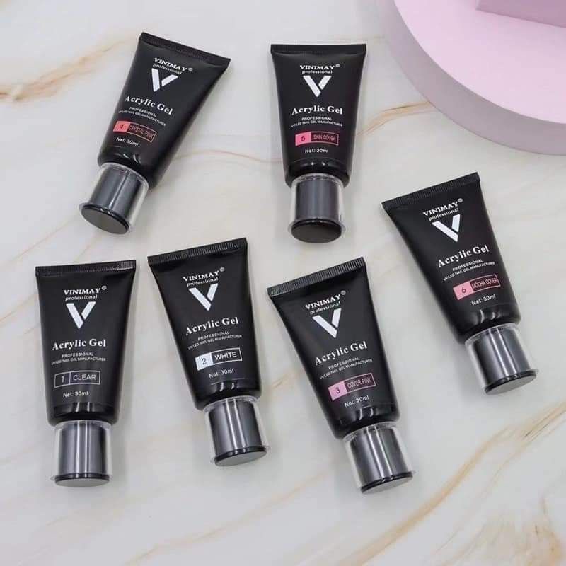 Gel gôm đắp móng Vinimay chính hãng - Gel đắp móng nail