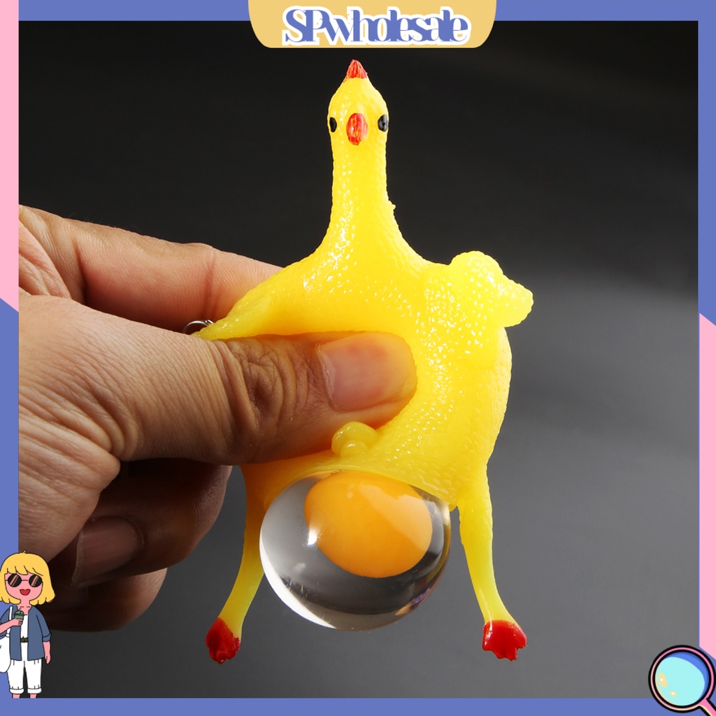 {SPwholesale} Móc Khóa Hình Gà Con Màu Vàng Dùng Làm Quà Tặng