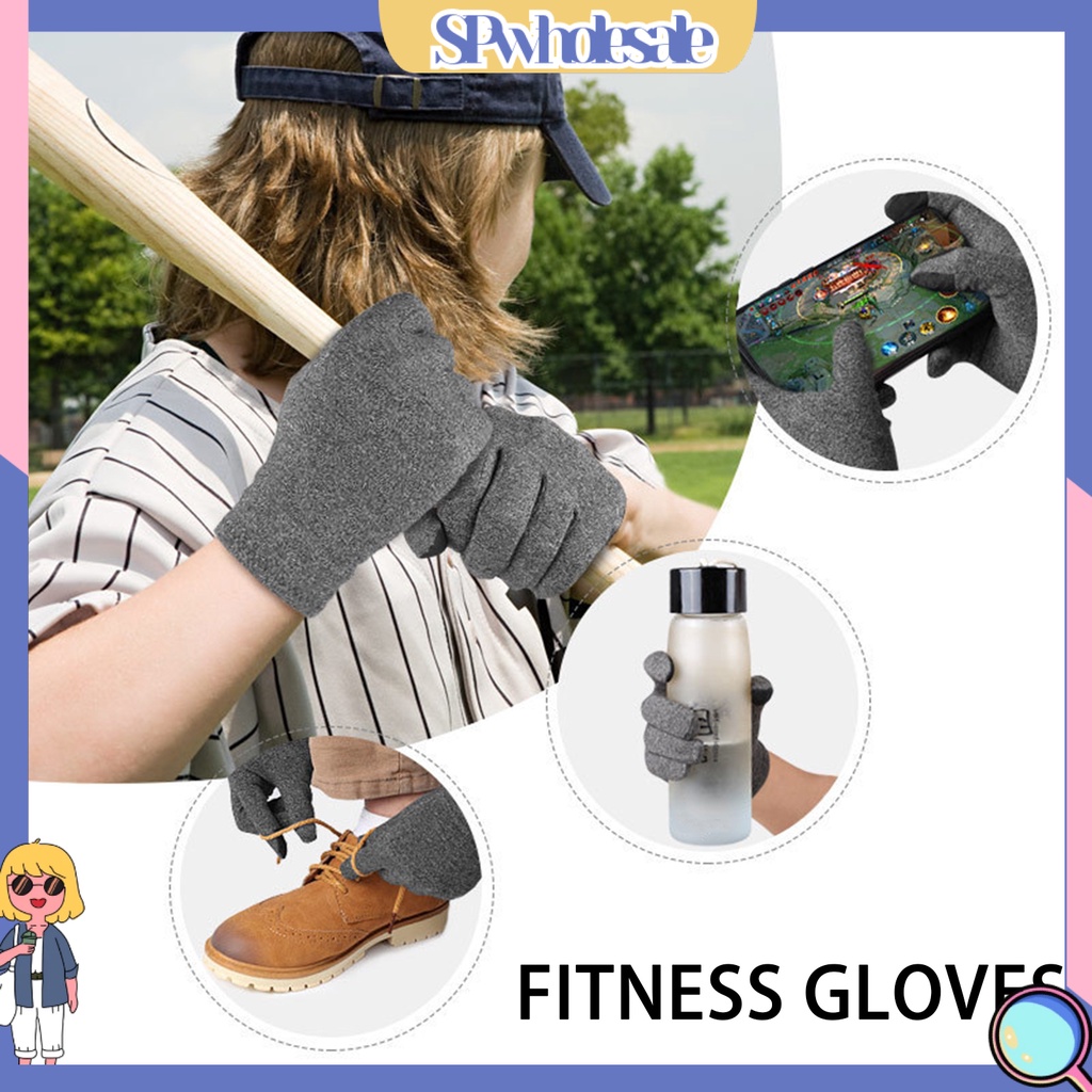 {SPwholesale} 1 Đôi Găng Tay Giữ Nhiệt Chống Trượt Cho Nam Nữ