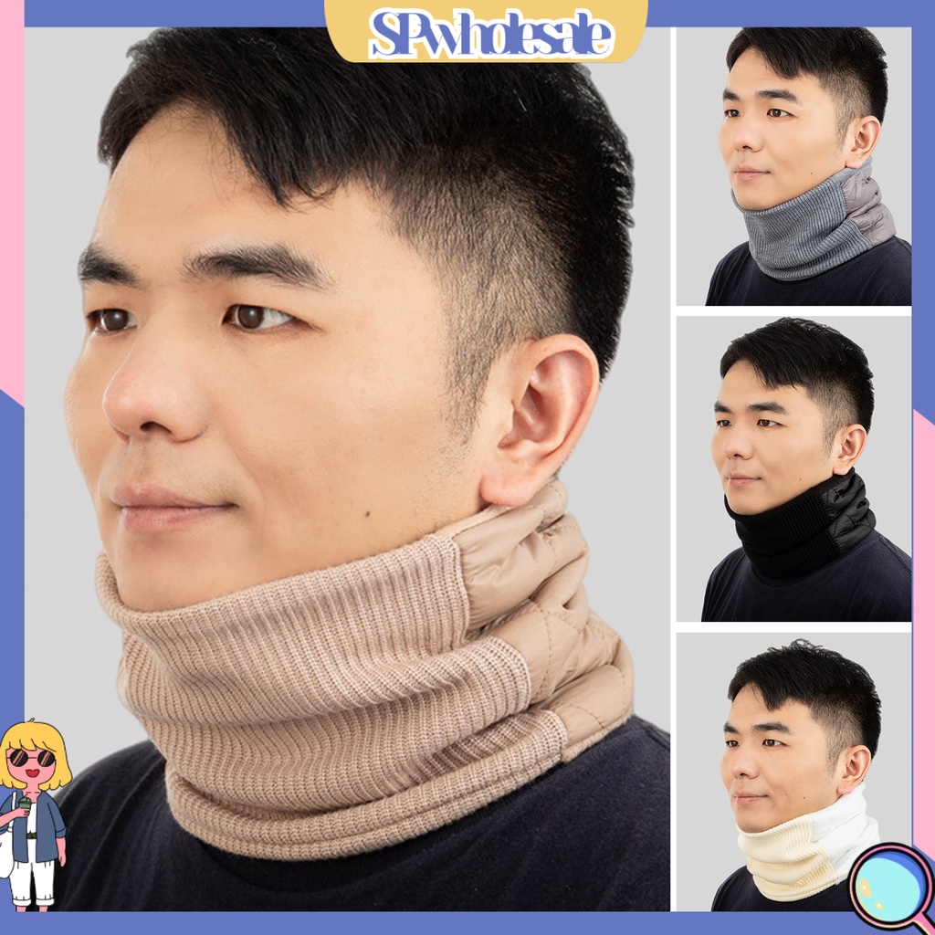 [SPwholesale] Khăn Choàng Cổ Hình Tròn Thoải Mái Thời Trang Thu Đông Cho Nam Và Nữ