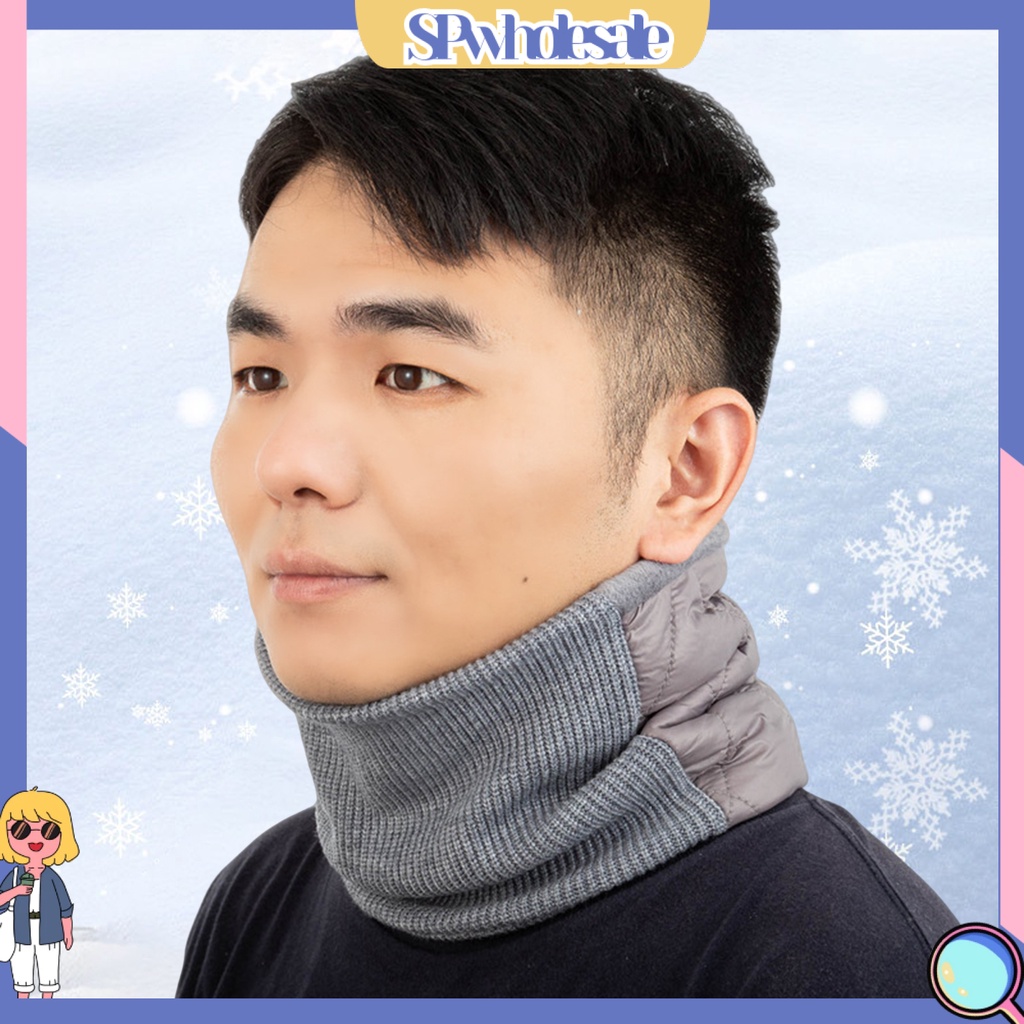 [SPwholesale] Khăn Choàng Cổ Hình Tròn Thoải Mái Thời Trang Thu Đông Cho Nam Và Nữ