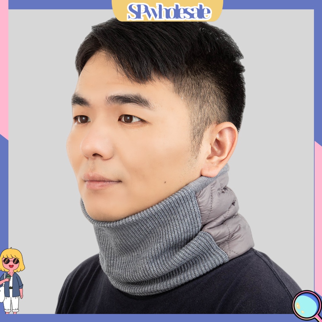 [SPwholesale] Khăn Choàng Cổ Hình Tròn Thoải Mái Thời Trang Thu Đông Cho Nam Và Nữ