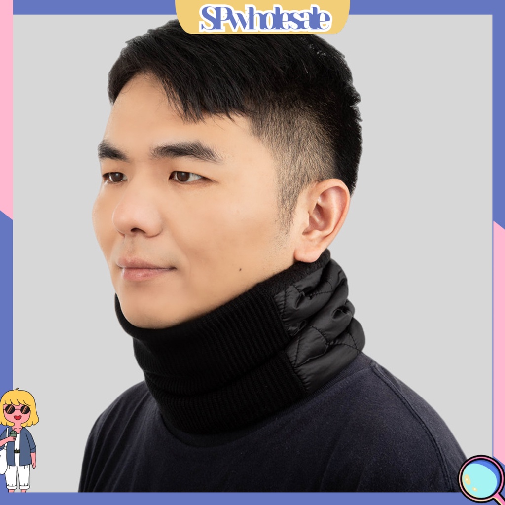 [SPwholesale] Khăn Choàng Cổ Hình Tròn Thoải Mái Thời Trang Thu Đông Cho Nam Và Nữ