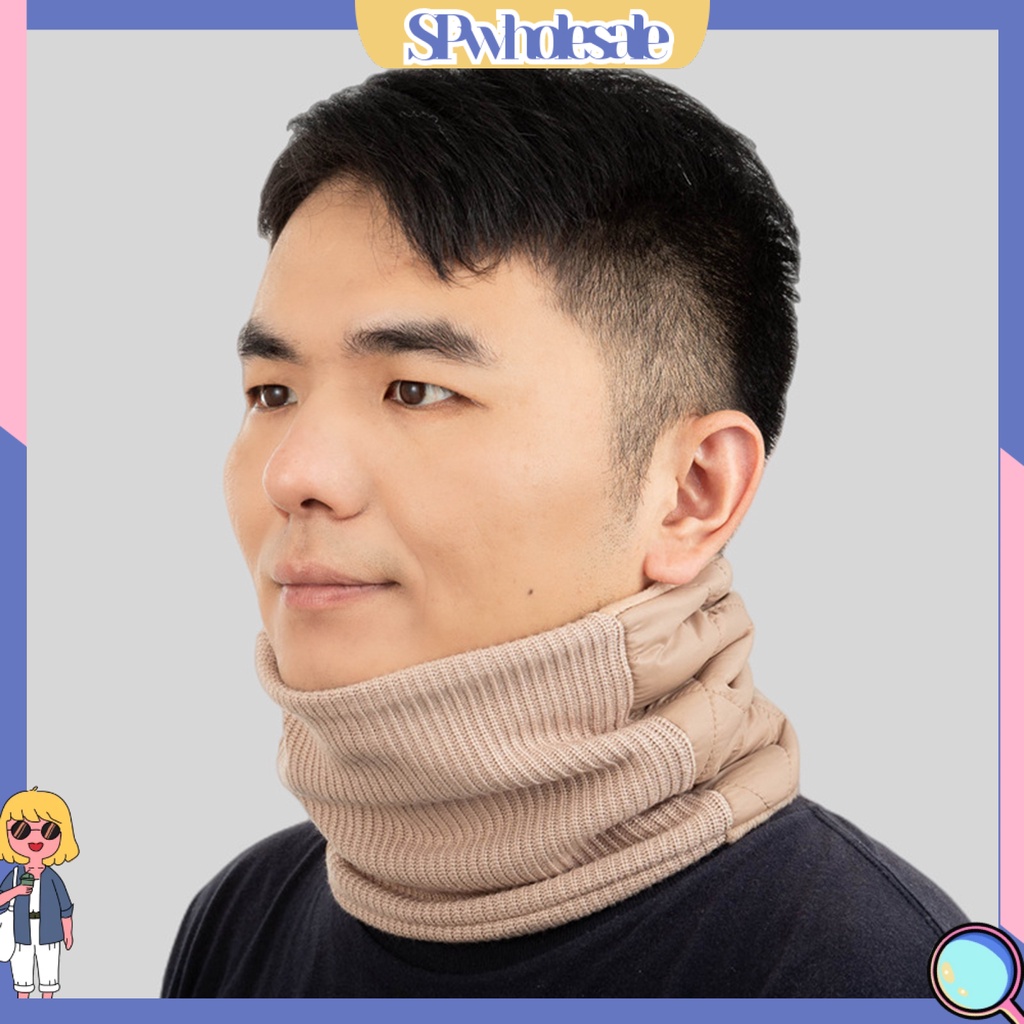 [SPwholesale] Khăn Choàng Cổ Hình Tròn Thoải Mái Thời Trang Thu Đông Cho Nam Và Nữ