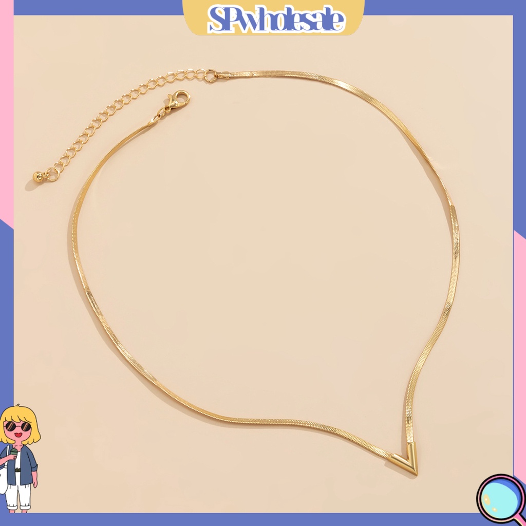 {SPwholesale} Vòng cổ Mạ Điện Dáng Ngắn Đơn Giản Hợp Thời Trang Cho Nam