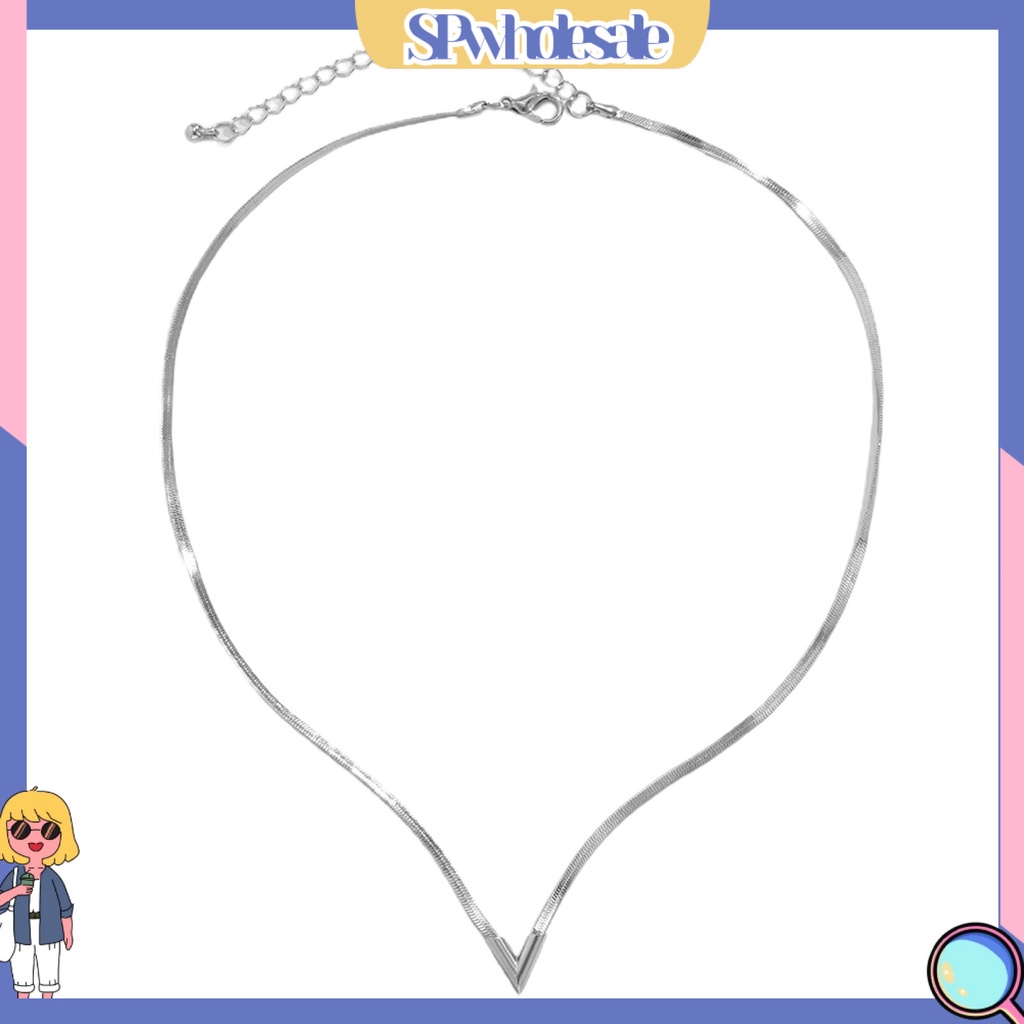 {SPwholesale} Vòng cổ Mạ Điện Dáng Ngắn Đơn Giản Hợp Thời Trang Cho Nam