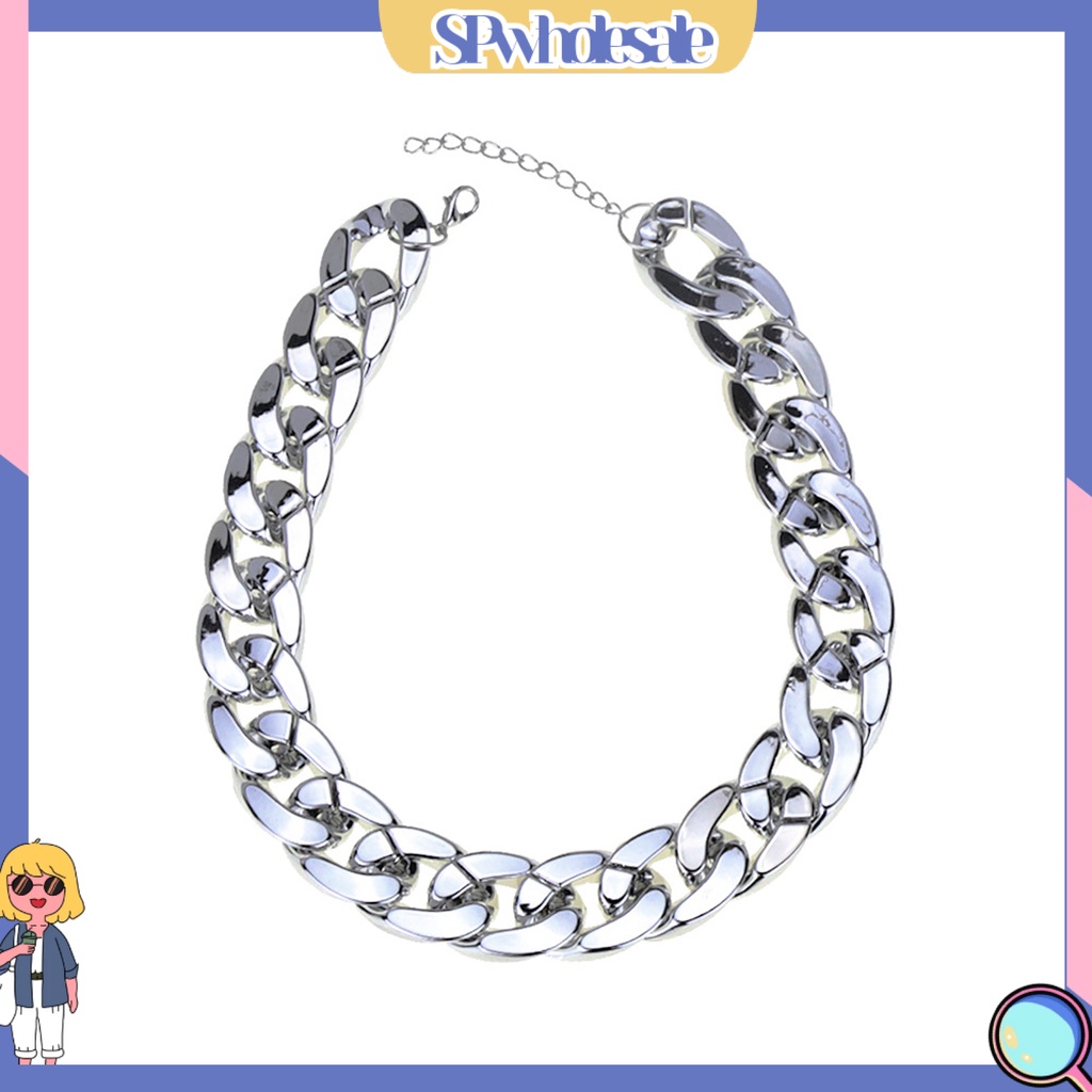 {SPwholesale} Vòng Cổ Choker Bằng Hợp Kim Phong Cách Hip Hop Thời Trang Cho Nữ