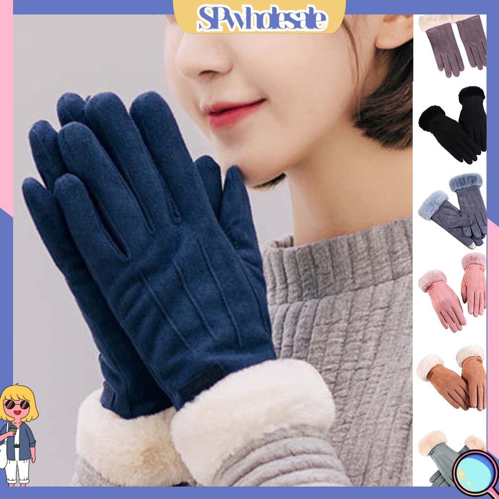 {SPwholesale} Găng tay chống lạnh đa năng trọng lượng nhẹ cho nữ
