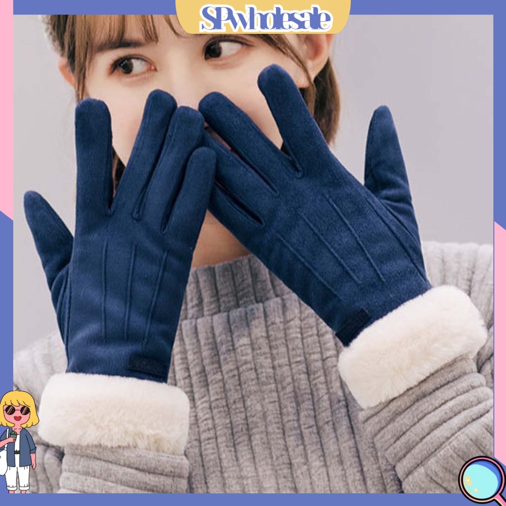 {SPwholesale} Găng tay chống lạnh đa năng trọng lượng nhẹ cho nữ