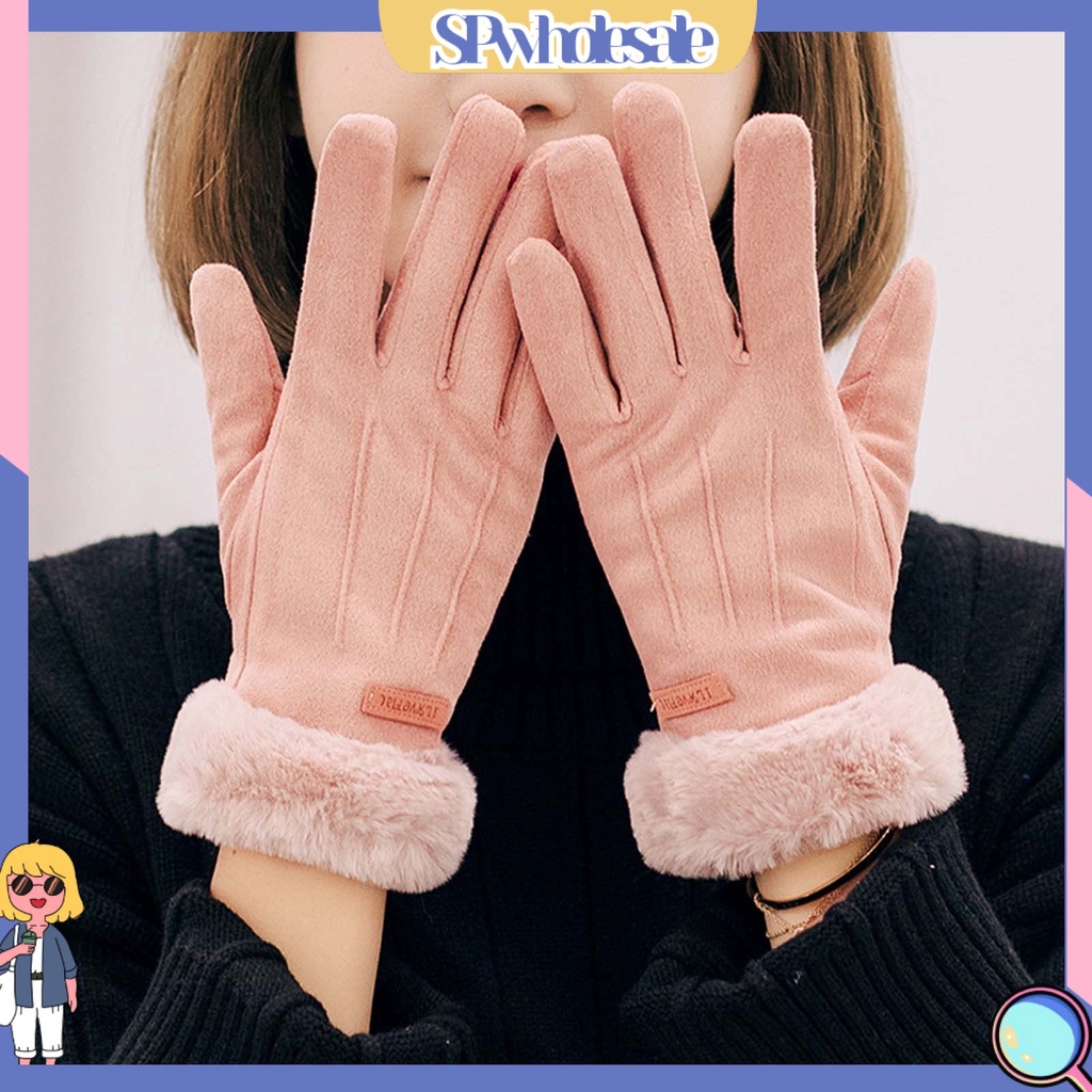 {SPwholesale} Găng tay chống lạnh đa năng trọng lượng nhẹ cho nữ