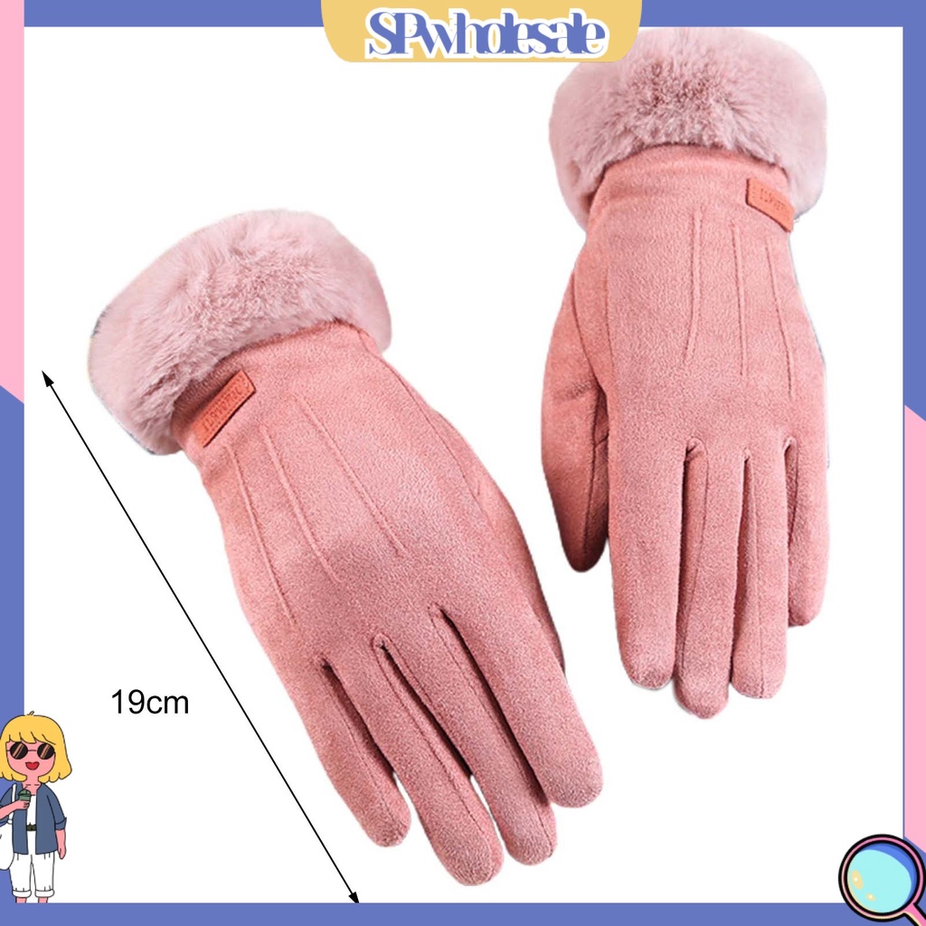 {SPwholesale} Găng tay chống lạnh đa năng trọng lượng nhẹ cho nữ