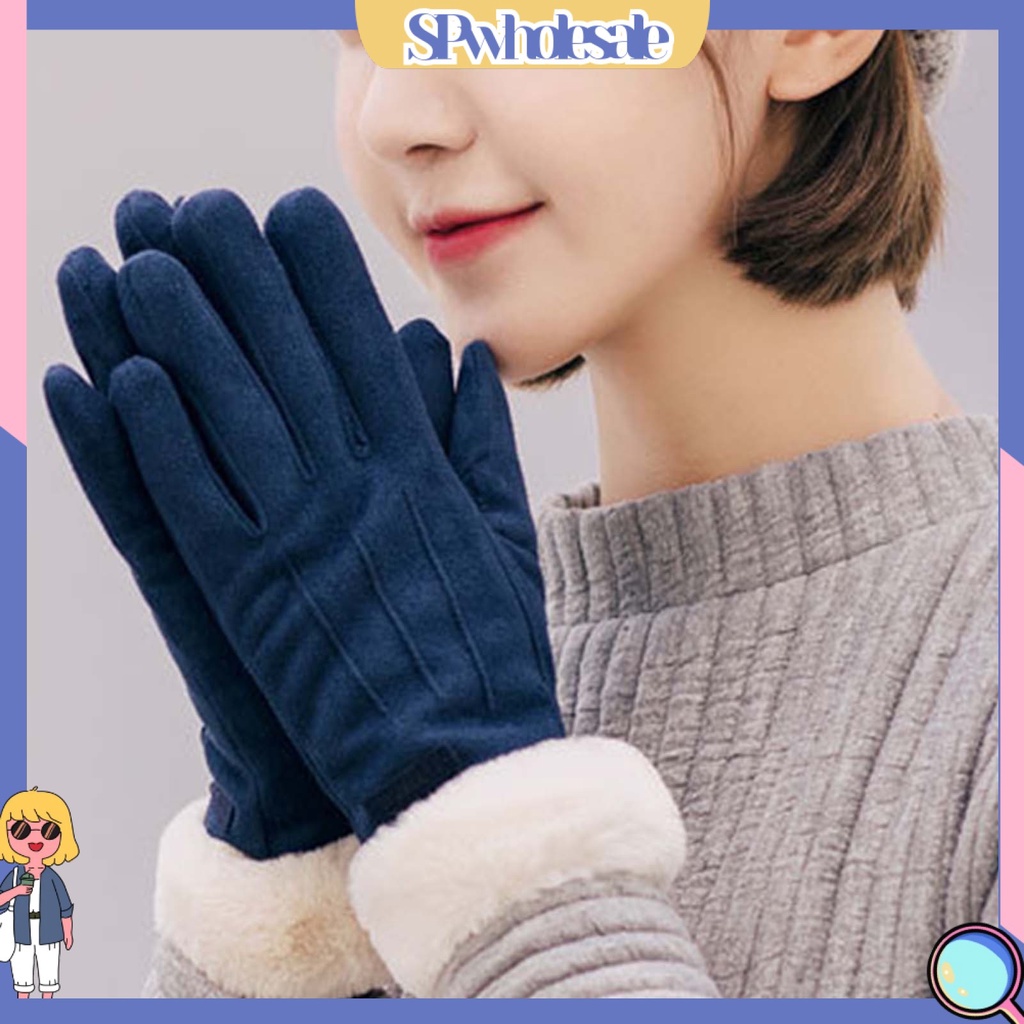 {SPwholesale} Găng tay chống lạnh đa năng trọng lượng nhẹ cho nữ