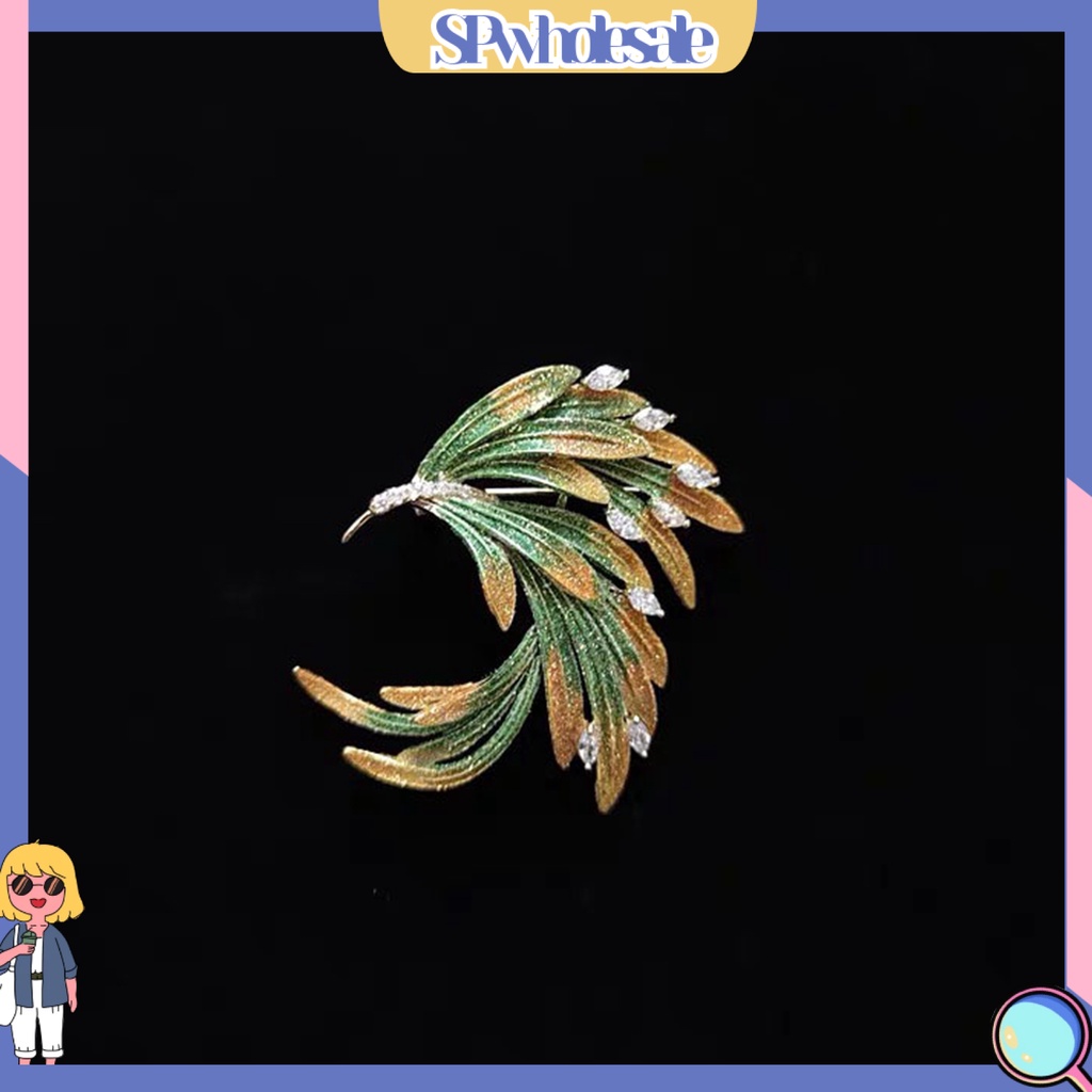 {SPwholesale} Ghim Cài Áo Hình Bình Dầu Độc Đáo Thời Trang Cho Nữ