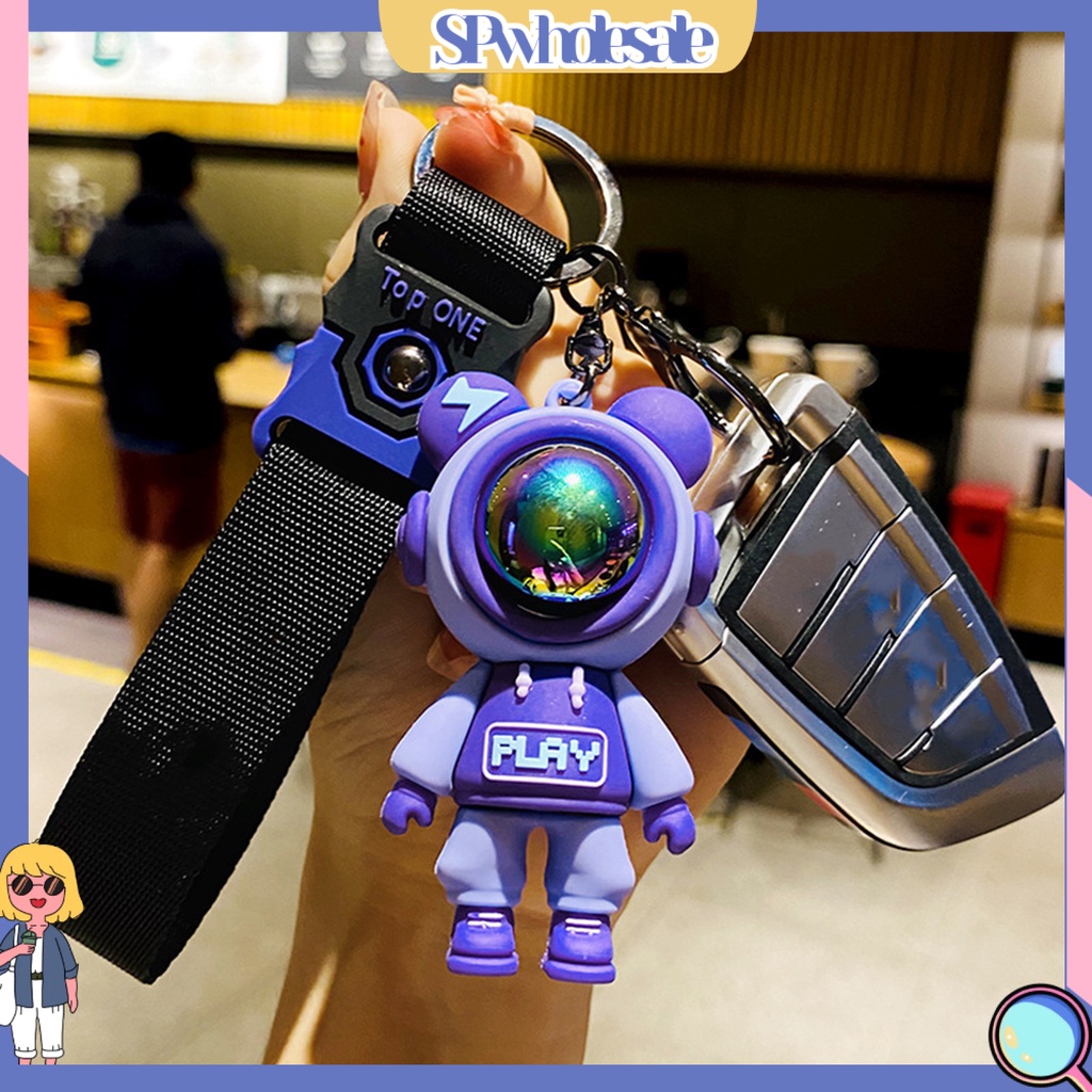 {SPwholesale} Convenient Key Chain Hanging Cute Bear Key Pendant Practical for Daily